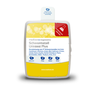 SCHWERMETALL Urintest Plus