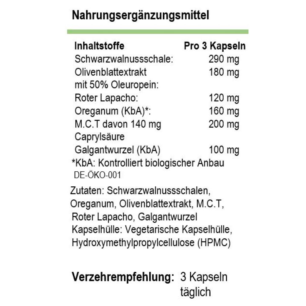 CANDIDA FORMULA Kapseln