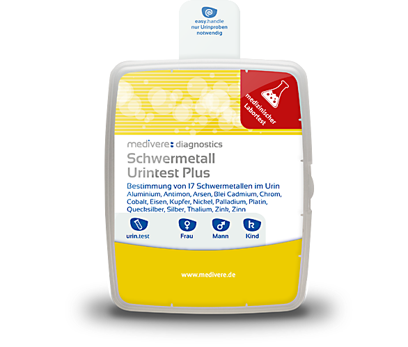 SCHWERMETALL Urintest Plus